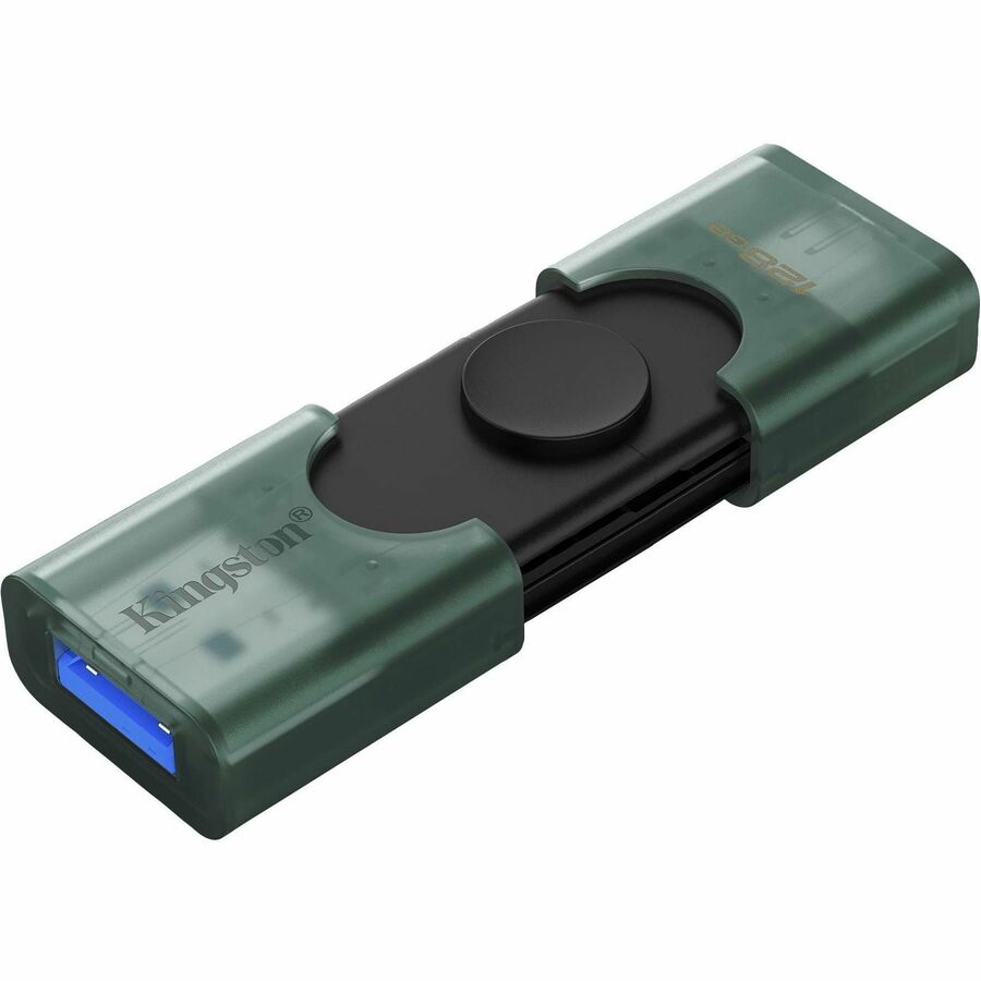 Kingston DataTraveler Duo 128GB USB 3.2 (Type A + Type C) Gen 1 On-The-Go Flash DriveNEW Kingston DataTraveler Duo 128GB USB 3.2 (Type A + Type C) Gen 1 On-The-Go Flash DriveNEW